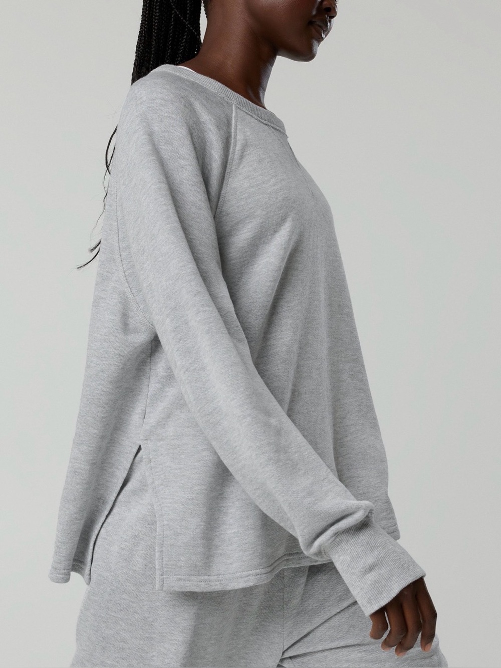 NWOT Aerie OFFLINE By Aerie Keep It 100
Terry Long Sleeve Crewneck
